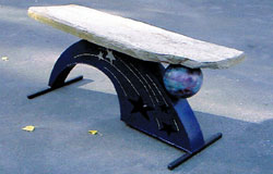 rock bench rock bench
